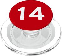 Numeri di gruppo o squadra corrispondenti numero anteriore e posteriore 14 PopSockets PopGrip per MagSafe