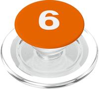 Numeri di gruppo o squadra corrispondenti numero anteriore e posteriore 6 PopSockets PopGrip per MagSafe