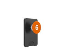 Numeri di gruppo o squadra corrispondenti numero anteriore e posteriore 6 PopSockets PopWallet per MagSafe