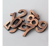 Numeri Di Indirizzo Di Casa Da 1 Pezzo - Adesivi Con Numeri Civici for Cassetta Postale, 0-9 Numeri Adesivi Sono Applicabili for Cassette Postali, Automobili, Porte, Finestre, Insegne(B,1)