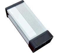 Numeri di Indirizzo di Casa Illuminati A LED Retroilluminati, Look Moderno di Alto Livello, Acciaio Inossidabile Lucidato A Mano Impermeabile per Insegne di Indiriz, 12V Converter, 14 Inch/350mm