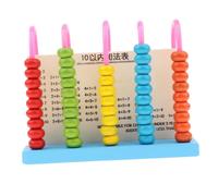 numeri di matematica di struttura di calcolo di legno che contano il giocattolo