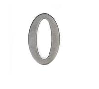 Numeri Di Stanza Da 1 Pezzo for Porte - Numeri Civici Da 2,76 Pollici for Esterni, Magneti Con Numeri Da 0 A 9, Sono Applicabili for Cassette Postali, Automobili, Porte, Finestre, Ufficio(No.0)