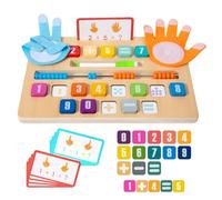 Numeri Imparare Matematica Giocattoli a partire da 3 4 5 anni,Conteggio Imparare Giocattoli educativi per Bambini Giocattoli Matematici Montessori per Ragazzi Ragazze Regalo