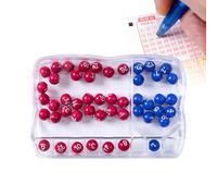 Numeri macchina della lotteria - Selezione manuale 8x5x2 cm | Dispositivo per disegnare numeri, giocattolo per selezionare i numeri, divertente strumento per la della lotteria, gioco domestico