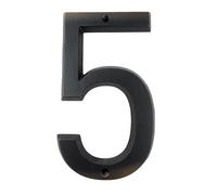 numeri per cancelli, 1 pz. 152 mm Numero civico in metallo 6 pollici in lega di zinco bronzo invecchiato esterno porta n. 0-9(5)