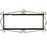 Numeri per piastrelle per casa, numeri e lettere spagnole in ceramica, design per finestra della chiesa, dimensioni della cornice: 7,5 cm x 17,5 cm (5 cornici per piastrelle)