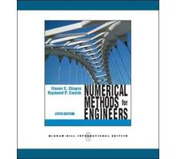 Numerical Methods for Engineers (Int'l Ed)