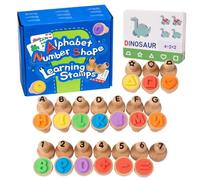 numerico 'Alfabeto, di apprendimento per mappe, Gioco di Matematica Portatile con Design educativo, Strumento di attività per Bambini, per l'apprendimento di Facile