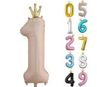 Numero 1, palloncino a forma di caramello, 101 cm, numero 0, 1, 2, 3, 4, 5, 6, 7, 8, 9, 10, 16, 18, 21, 30, 40, 50, 60, 70, 80, 90, 100, 40", grandi palloncini in pellicola per matrimonio,