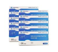 Numero 10 tampone tamponi bocca e nasale sars-cov-2-covid 19 3 gocce