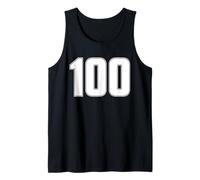 Numero 100 Maglia Sportiva Cento Anni Canotta