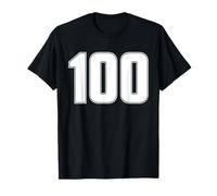 Numero 100 Maglia Sportiva Cento Anni Maglietta