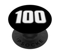 NUMERO 100 MAGLIA SPORTIVA CENTO ANNI PopSockets PopGrip Adesivo