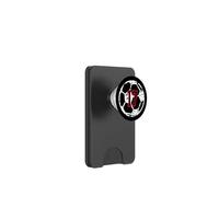 Numero #17 Red Black Soccer Numero 17 PopSockets PopWallet per MagSafe