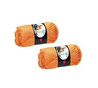 Numero 2 Gomitoli LUXOR, 100% Puro Cotone Mercerizzato - gr.50 = mt.125 Cad.