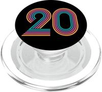 Numero 20 Venti Uomini Donne 20 ° Compleanno PopSockets PopGrip per MagSafe