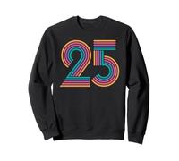Numero 25, Venticinque Anniversario Uomini Donne 25° Compleanno Felpa