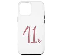 Numero 41, Quarantuno per le donne 41 anni 41° compleanno Custodia per iPhone 12 Pro Max