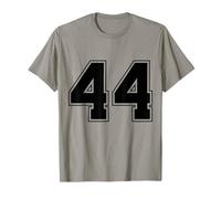 Numero 44 Big Bold Capital Varsity Alphabet Monogram Maglietta