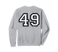 Numero 49 (Nero/Bianco) No. 49 Felpa