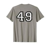 Numero 49 (Nero/Bianco) No. 49 Maglietta
