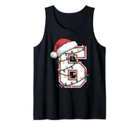 Numero 6 6th Birthday Boy Six Christmas Happy Birthday Kids Canotta