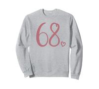 Numero 68, Sessantotto per Donne 68 Anni 68 ° Compleanno Felpa