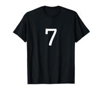 Numero 7 - Singolo Numero Sette Frasi Per Incantesimo Maglietta