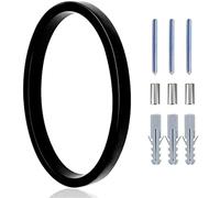 Numero Civico 5inch Floating House Numbers Zinc Alloy Black Modern Number Signs On The Door Apartment Mailbox Address Plate Sign With Nail Kit(0)