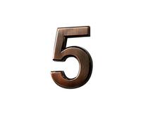 Numero Civico Esterno 0-9 Bronzo Digital Room Gate Number Building Porta Comparto Appartamento Pavimento Albergo Numero hotel Adesivo Piastra Segno decorazione della parete(5)