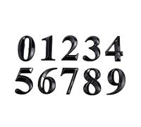 Numero Civico Esterno 1 Pz. Cifre Da 0 A 9 In Plastica For Porta, Targhetta Numerica, Targa For, Casa, Cassetto, Cartello, Placcatura, Adesivo For Ufficio, Indirizzo, Etichetta For(5)