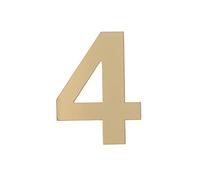 Numero Civico Esterno 1 Pz. Etichetta porta autoadesiva Porta Cifre Numero Targa Casa Cassetto Segno(4)