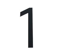 Numero Civico Esterno Adesivo Con Numero Civico 3D, Targa In Plastica Autoadesiva, Numerica, Cassetta Postale, Appartamento, Della Stanza Dell'hotel, Adesivi For La Casa Moderna(Black 1)