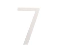 Numero Civico Esterno Adesivo Con Numero Civico 3D, Targa In Plastica Autoadesiva, Numerica, Cassetta Postale, Appartamento, Della Stanza Dell'hotel, Adesivi For La Casa Moderna(White 7)