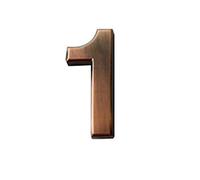 Numero Civico Esterno Galleggianti 10 cm Bronzo Digitale Porta Dell'hotel Numero di Targa for Camera D'albergo Supporto Adesivo Punto Trafilatura Galvanizzata(1)
