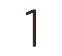 Numero Civico Esterno Ottone massiccio 4-12 pollici 10-30 cm Grande numero Lettera Porta Casa Pubblica Nero Oro Galleggiante Firma Cifre esterne(1,305mm 12inch)