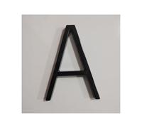 Numero Civico Esterno Personalizzato 127mm Casa galleggiante Numero lettere Big Modern Door Alphabet Home Outdoor 5 in.black Numeri Indirizzo Plaque 0-9, AB(A)