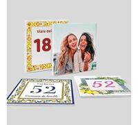 Numero Civico Esterno Personalizzato in Ceramica, Made in Italy - Targa Personalizzabile con Foto, Via, Numero Civico e Comune - Protezione al Raggi UV, Colori Vividi e Antiruggine - 20x20 cm
