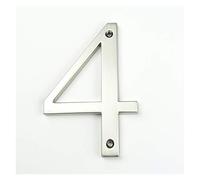 Numero Civico Esterno Personalizzato Numeri di mailbox 10 centimetri Big moderna Casa Numero Porta Indirizzo casa for il segno digitale esterna da 4 pollici(4)