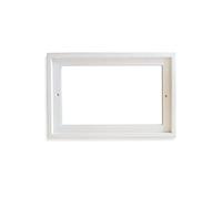 Numero civico fosforescente dipinto a mano in ceramica italiana con numero e lettera piastrelle, Rose Design, piastrelle Dimensioni: 15 cm x 5 cm (4 Piastrelle)