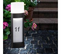 Numero Civico Illuminato Eingangslampe Esterni LED Adesivo Alluminio Zoccolo