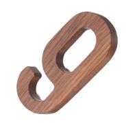 Numero Civico in Legno 3d Solido, Grande, Moderno, Decorativo | Legno di Noce Scuro, Numeri Chiari e Visibili, Verniciabile o Mordenzabile, per Progetto Fai e Casa