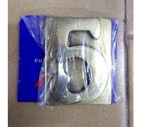 NUMERO CIVICO IN OTTONE LUCIDO "5" ALUBOX, ALTISSIMA QUALITA'