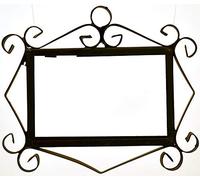Numero civico, numeri e lettere in ceramica, design a scorrimento, dimensioni cornice: 15 cm x 22,5 cm (3 cornici per piastrelle).