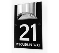 Numero Civico Pannelli Personalizzati Insegne LED Luce Solare Segni Porta Regalo