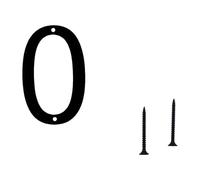 Numero di abitazioni galleggianti in metallo moderno numero di case con chiodi set per porta giardino cassetta postale Decors visibilità segnaletica indirizzo casa numero/targhe