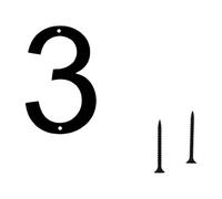 Numero di case galleggianti in metallo moderno per cassetta postale esterna cortile porta di casa parete garage cancello con chiodi set galleggiante per esterno