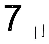 Numero di case galleggianti in metallo moderno per cassetta postale esterna cortile porta di casa parete garage cancello con chiodi set galleggiante per esterno