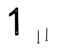 Numero di case galleggianti in metallo moderno per cassetta postale esterna cortile porta di casa parete garage cancello con chiodi set galleggiante per esterno